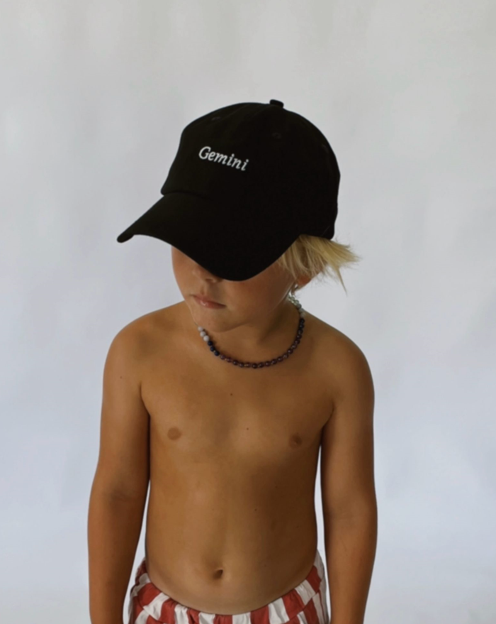 zodiac cap | jet black