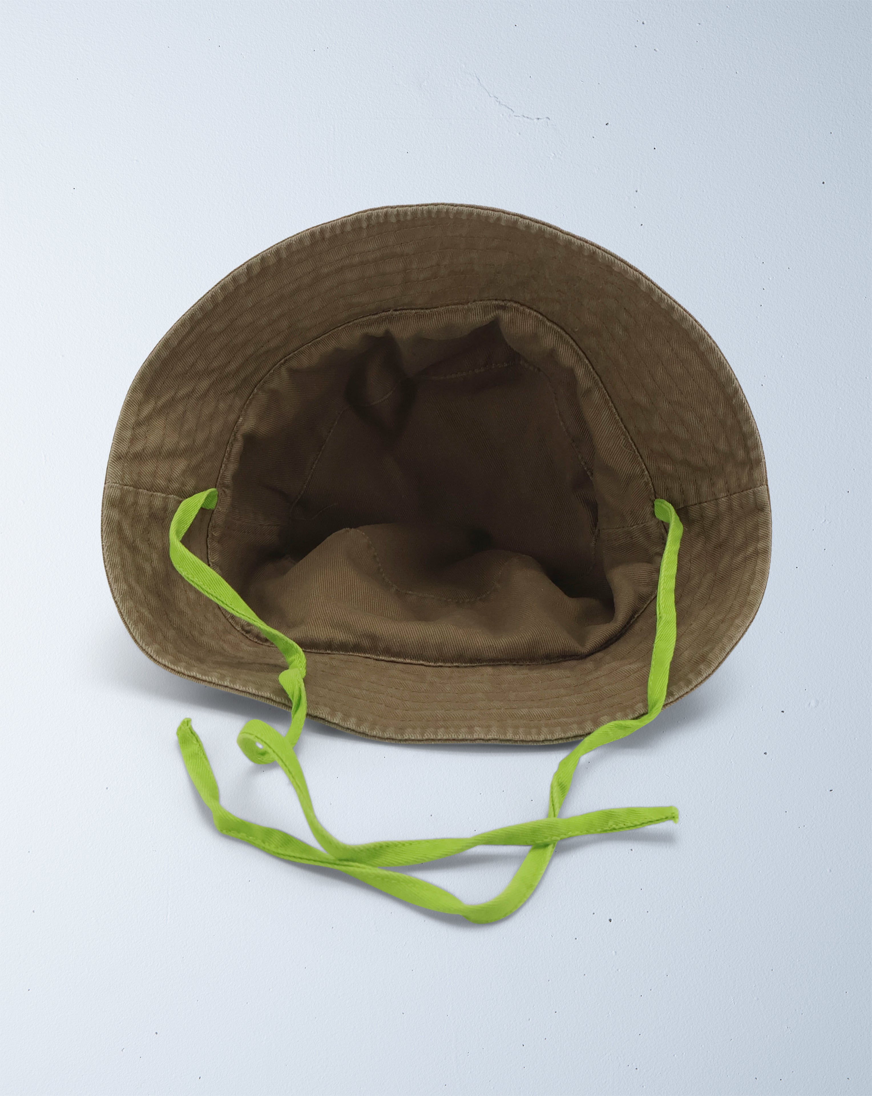 lala bucket hat | frog / khaki