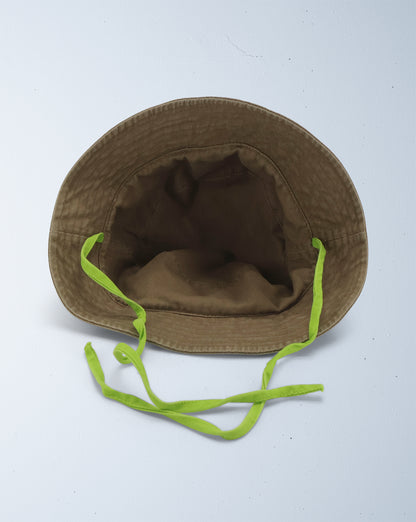 lala bucket hat | frog / khaki