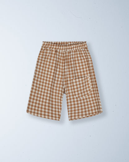 neko pant | ginger gingham