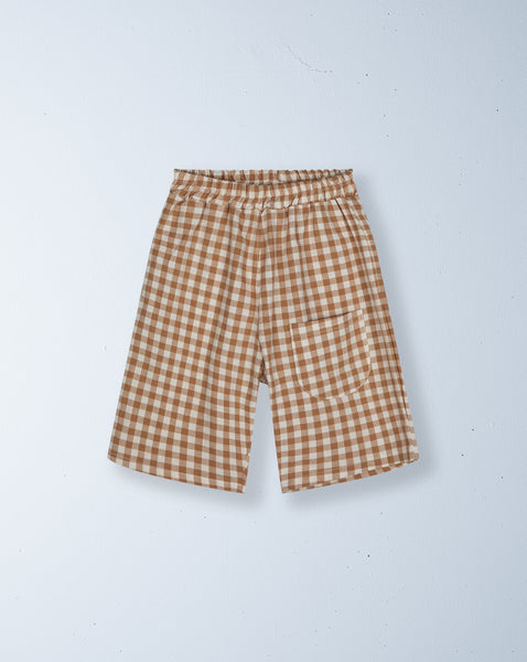 neko gingham short | ginger – ZIGGY ZAZA