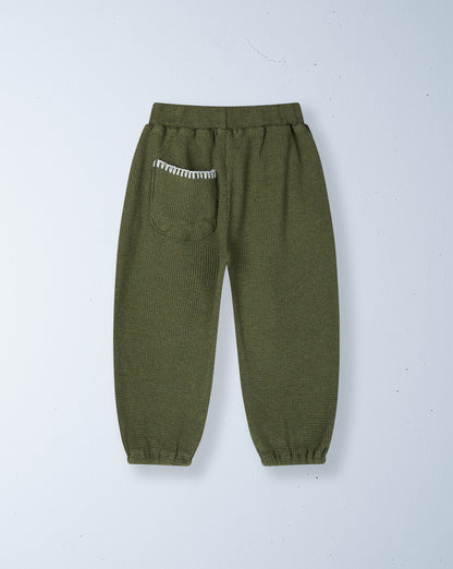 polo waffle pant | jungle