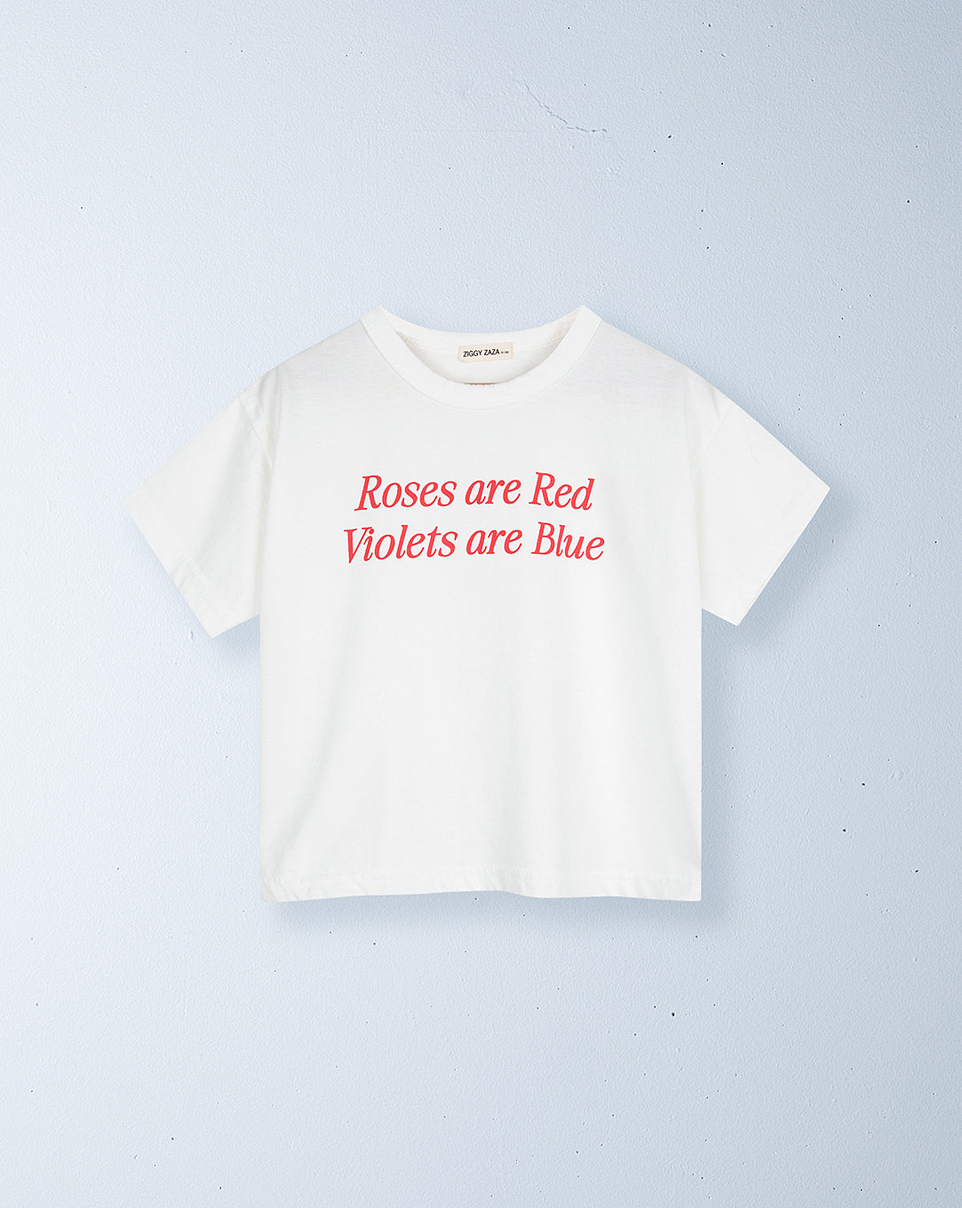 roses are red tee | white