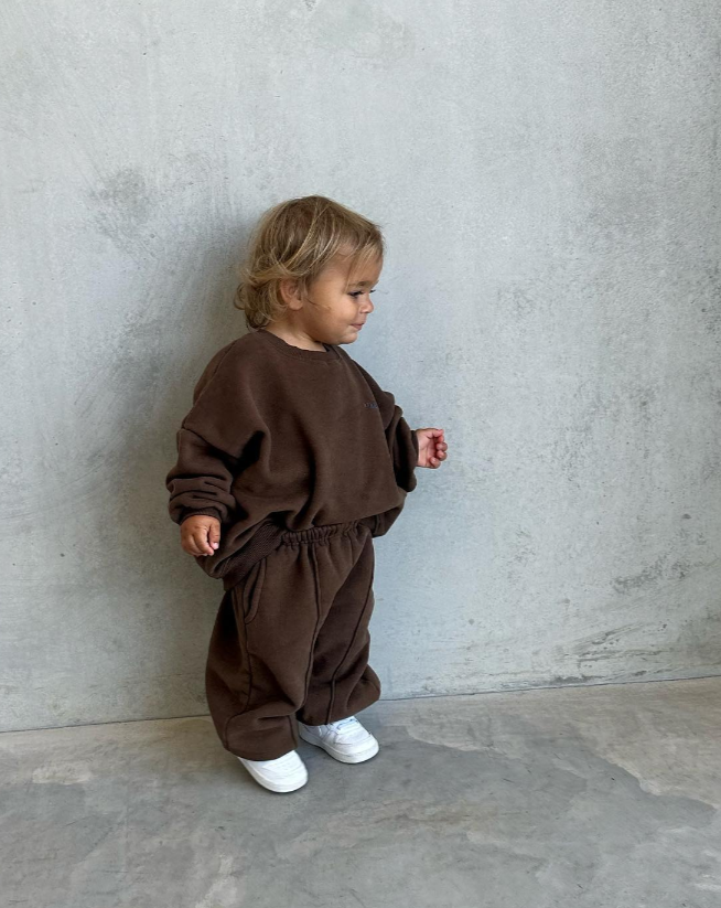 rocky pullover | chocolate