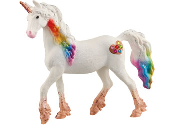 schleich rainbow love| unicorn mare