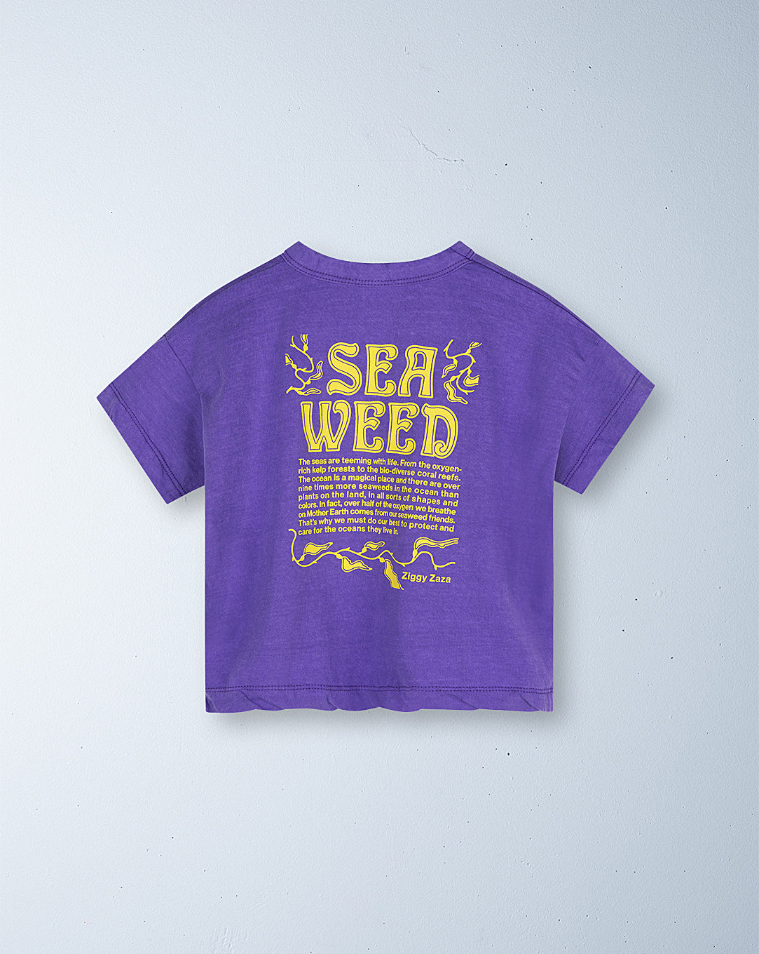 seaweed tee | violet