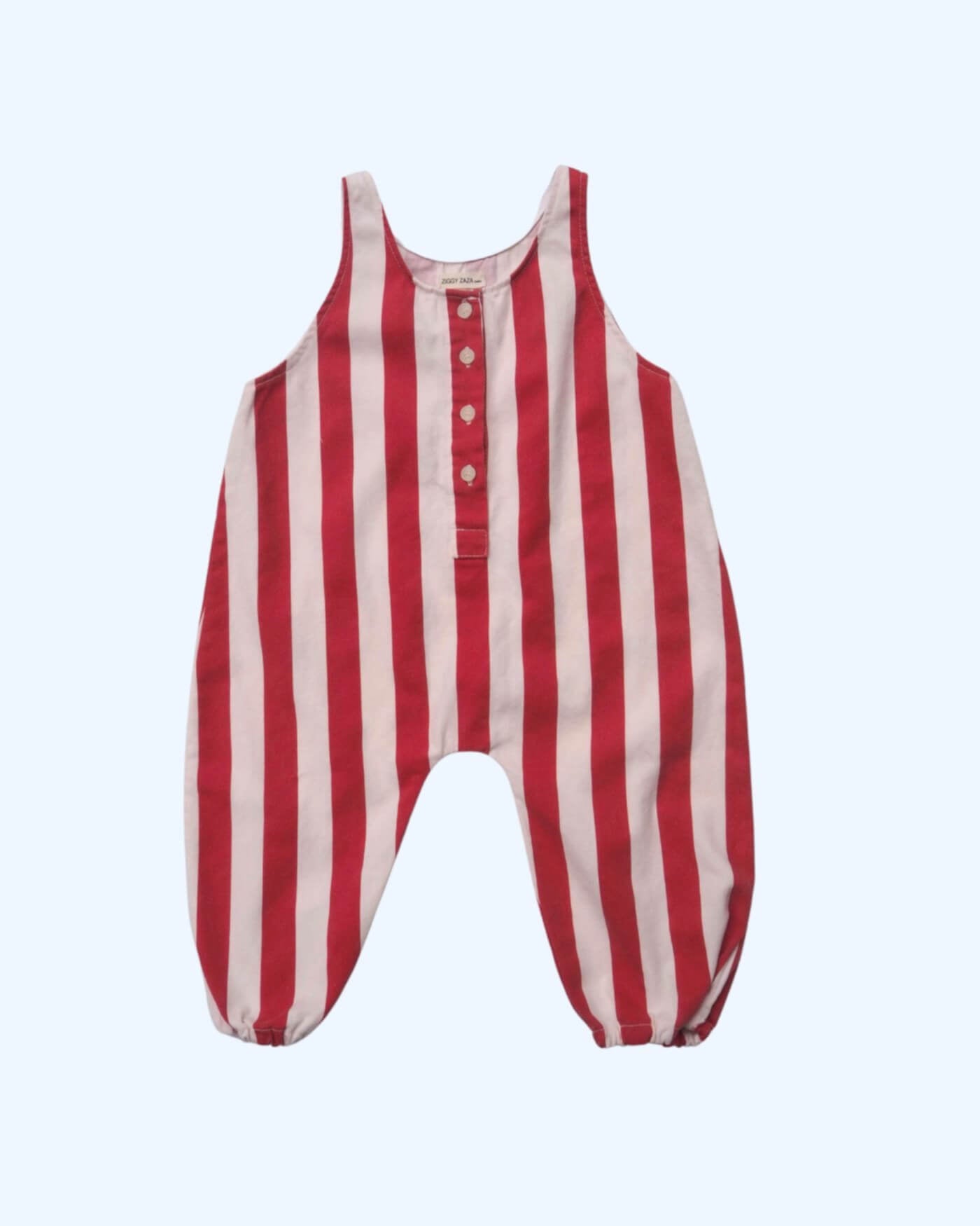 skipper jumpsuit | rosso stripe
