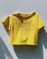 Load image into Gallery viewer, brightside tee | sunshine yellow
