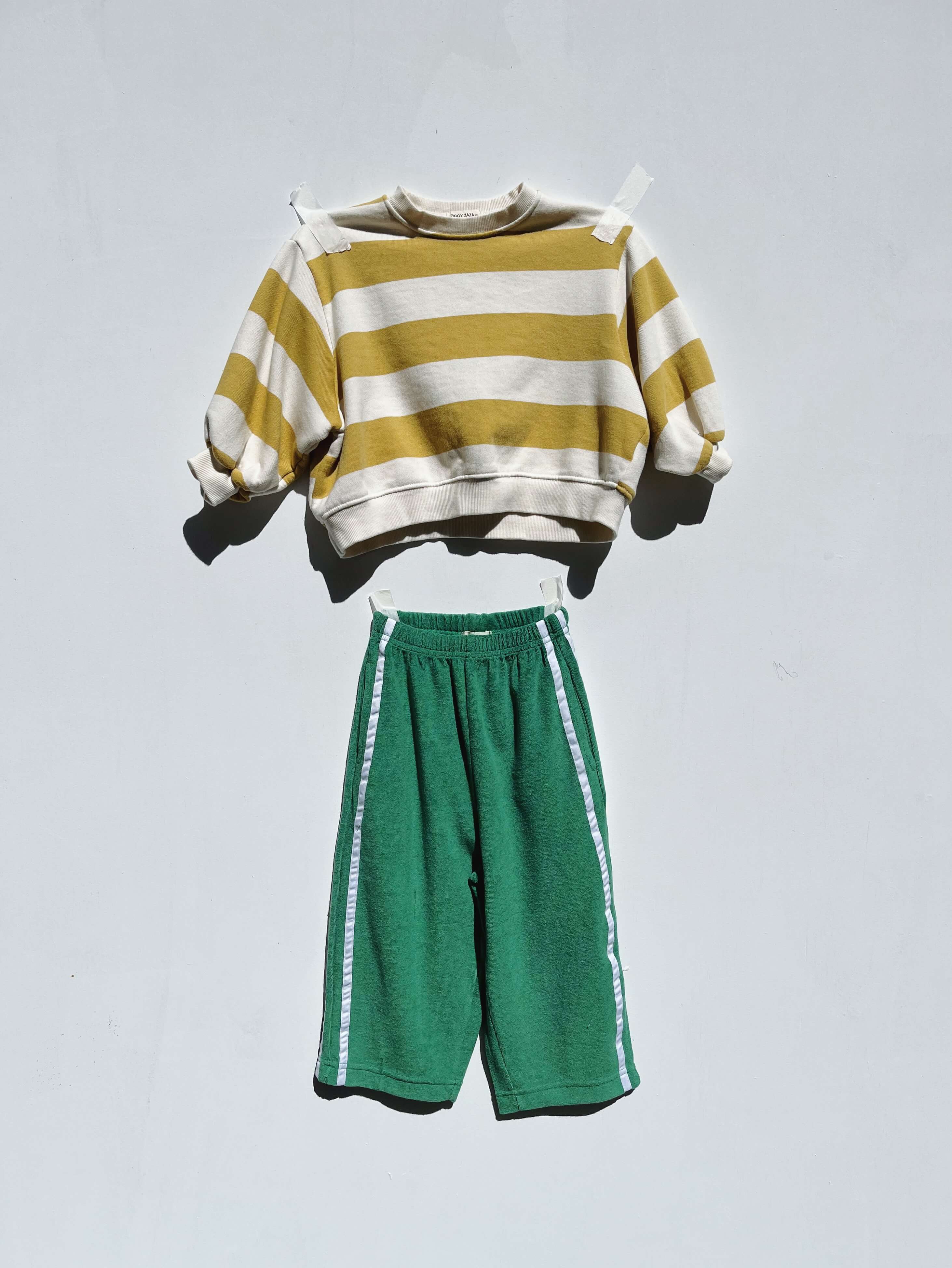 ziggyzaza トレーナー トップス ziggyzaza toro pullover verde SALE