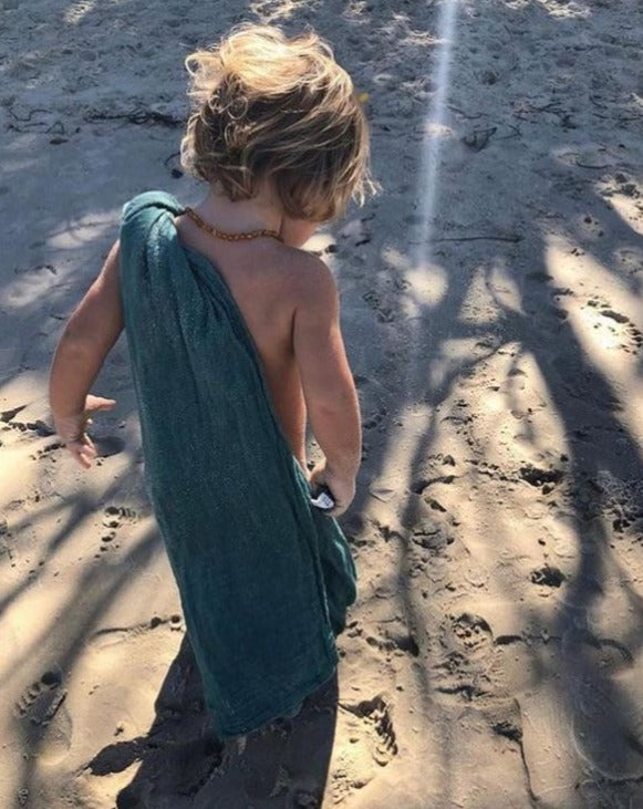 muslin wrap | jungle