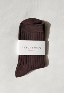 womens her socks | coffee