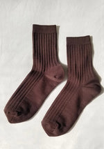 Load image into Gallery viewer, womens her socks | coffee

