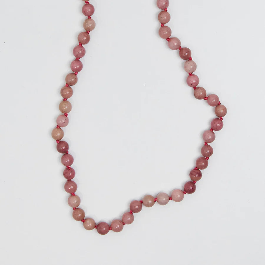 gemstone necklace | berry